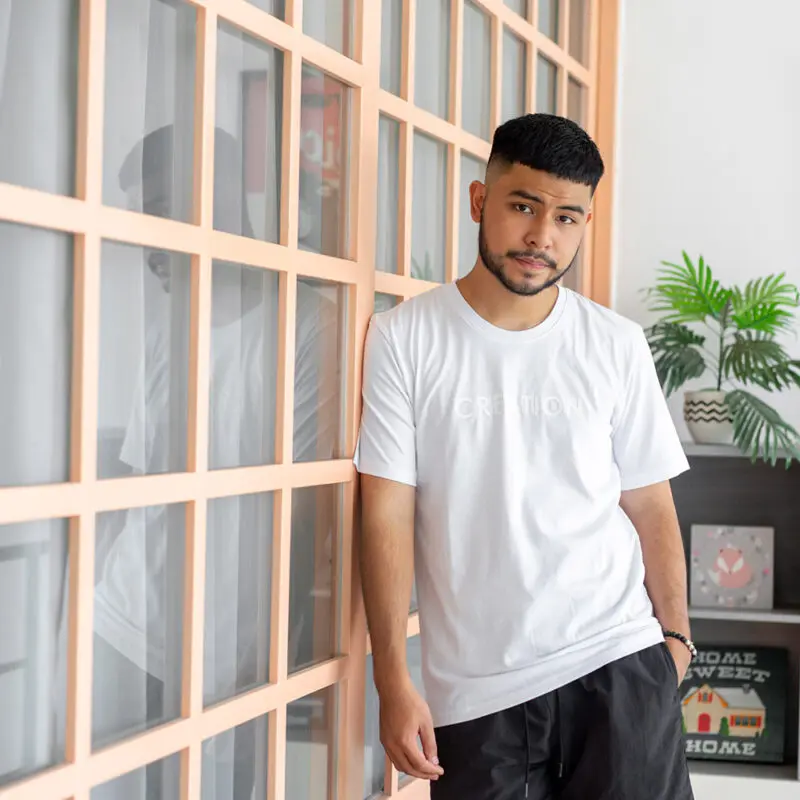 Creation Tee White for Men - Gambar 6