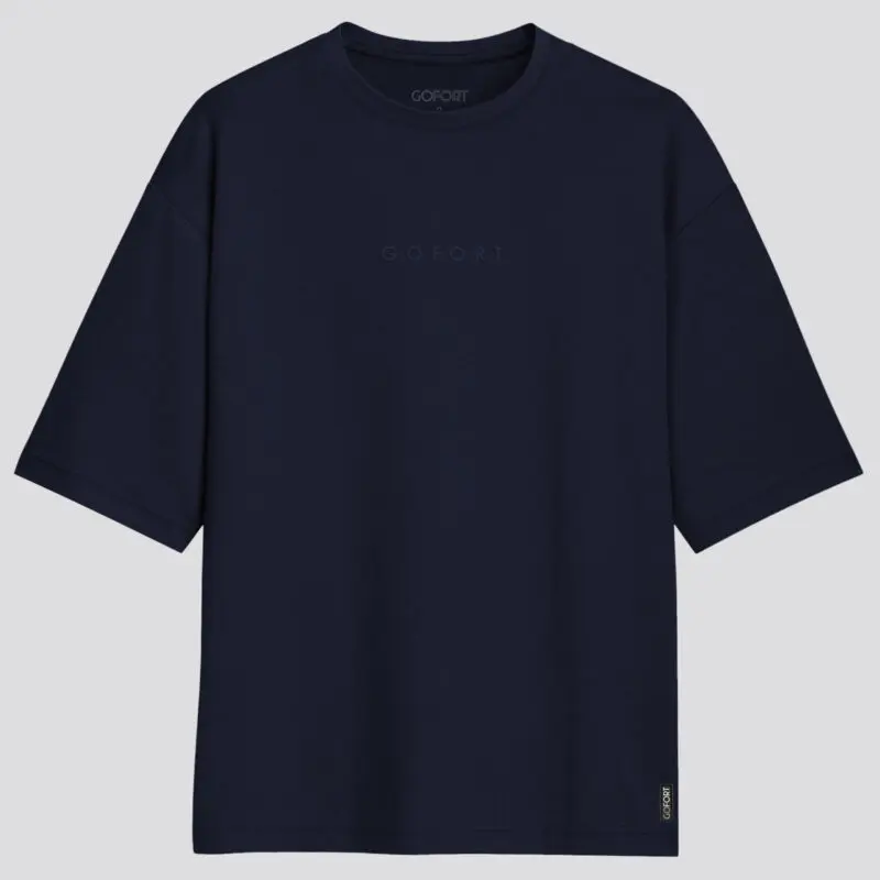 Oversized Tee Navy - Gambar 8
