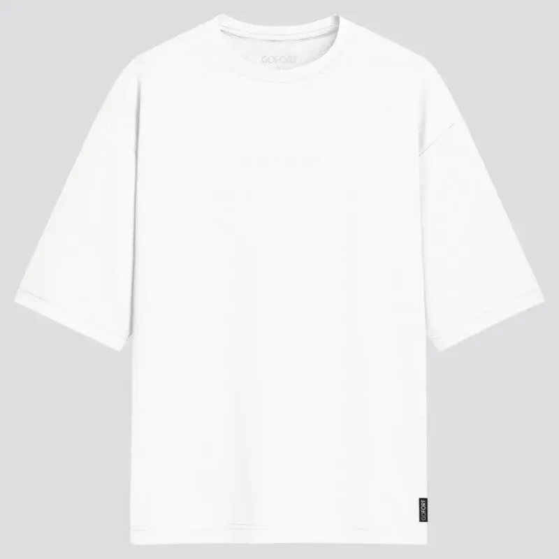 Oversized Tee White - Gambar 8