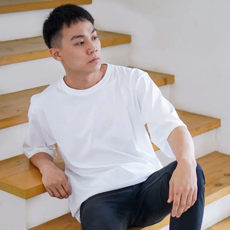 Oversized Tee White - Gambar 6