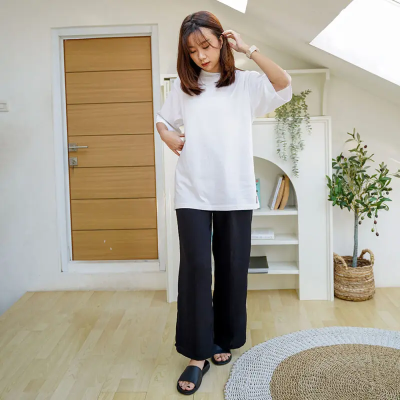 Oversized Tee White - Gambar 5
