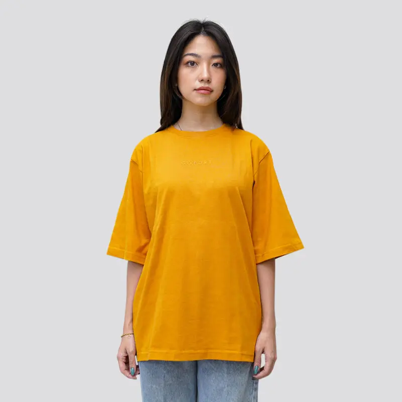 Oversized Tee Mustard
